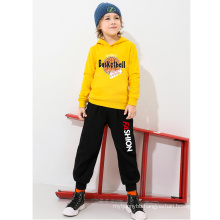 Daily Life Soft Loose Fit Outdoor Activities Long Sleeve Kids Hoodies Suit